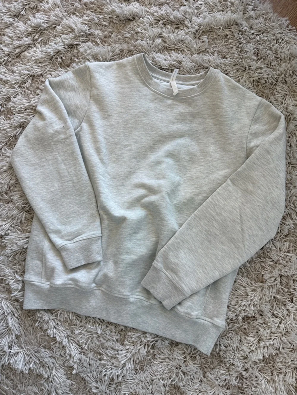 Original Favorites Crewneck Sweatshirt in Light Heather Gray - Picture 3 of 9